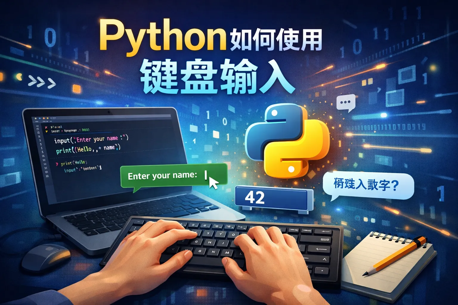 python如何使用键盘输入