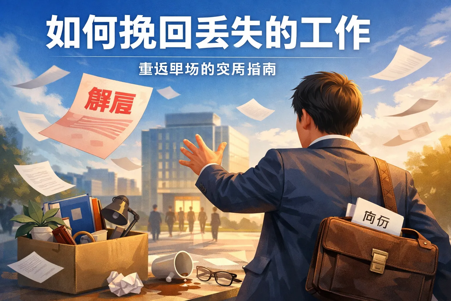 如何挽回丟失的工作