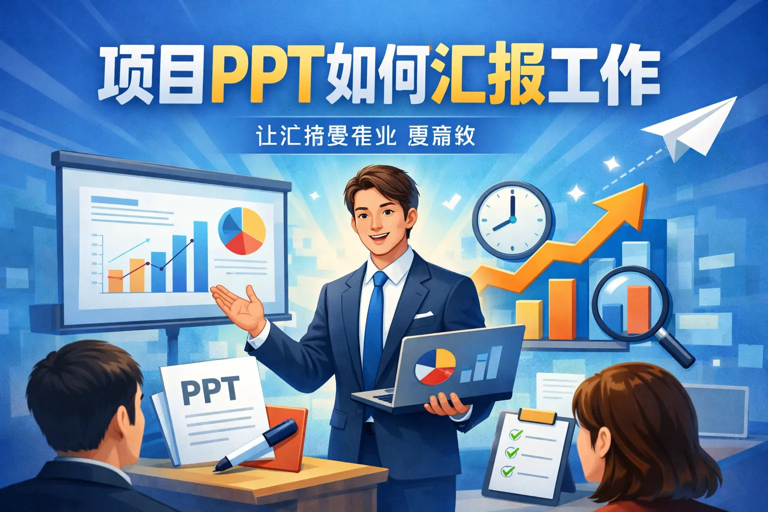 项目ppt如何汇报工作