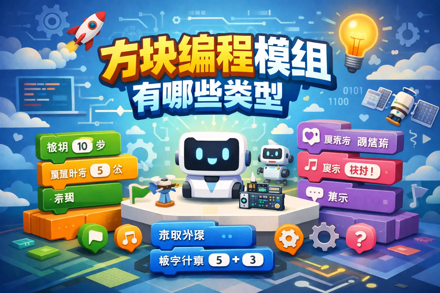 方块编程模组有哪些类型