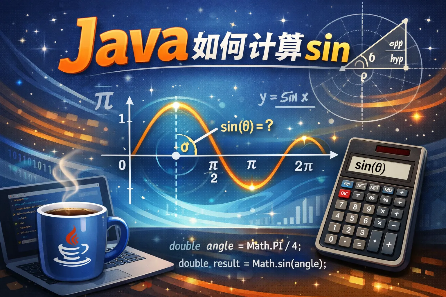 java如何计算sin
