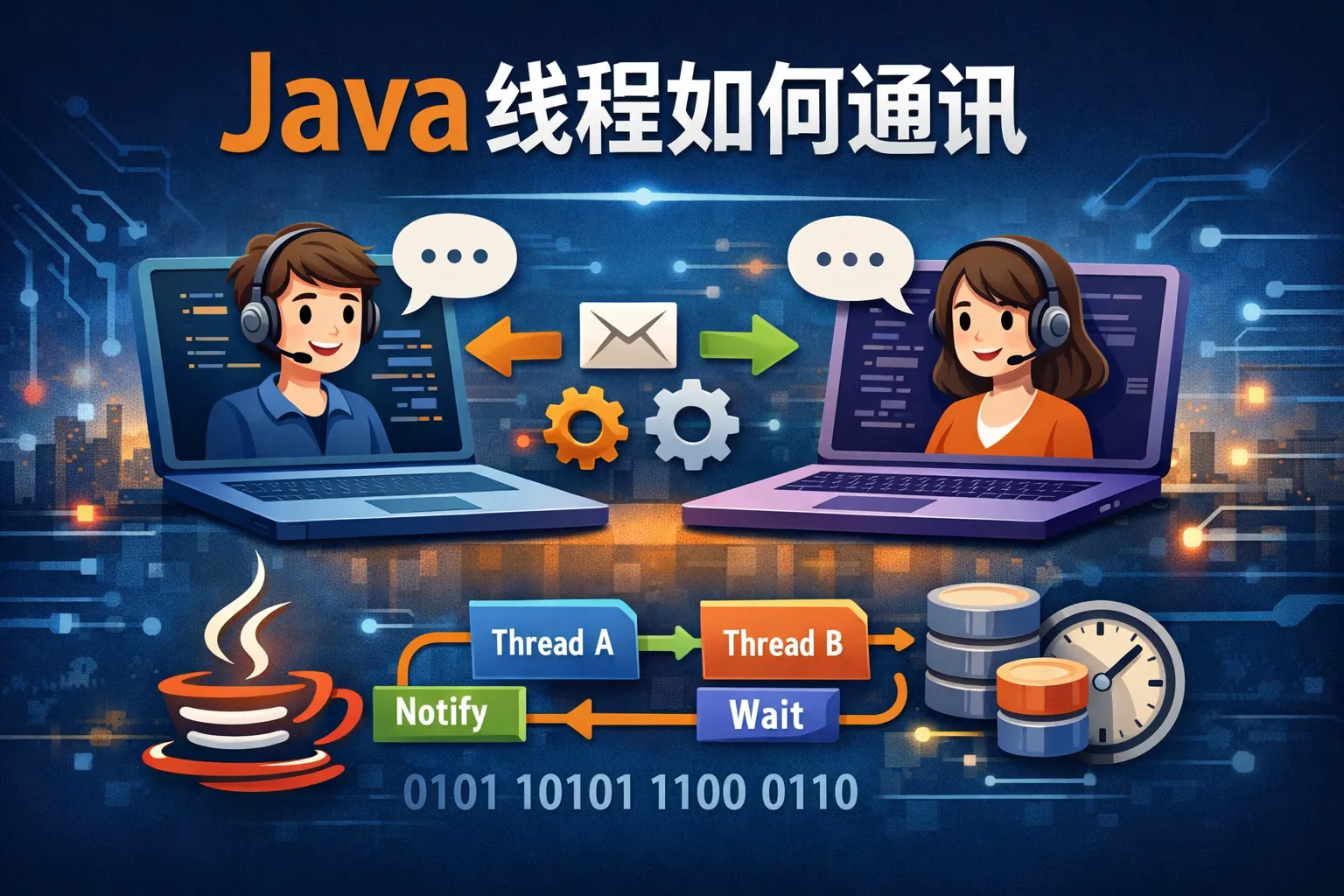 Java线程如何通讯