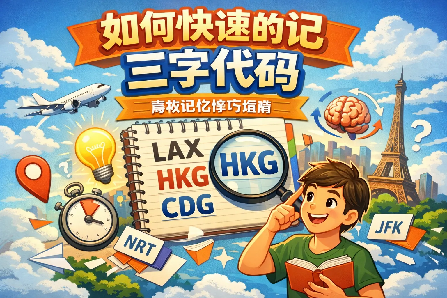 如何快速的记三字代码