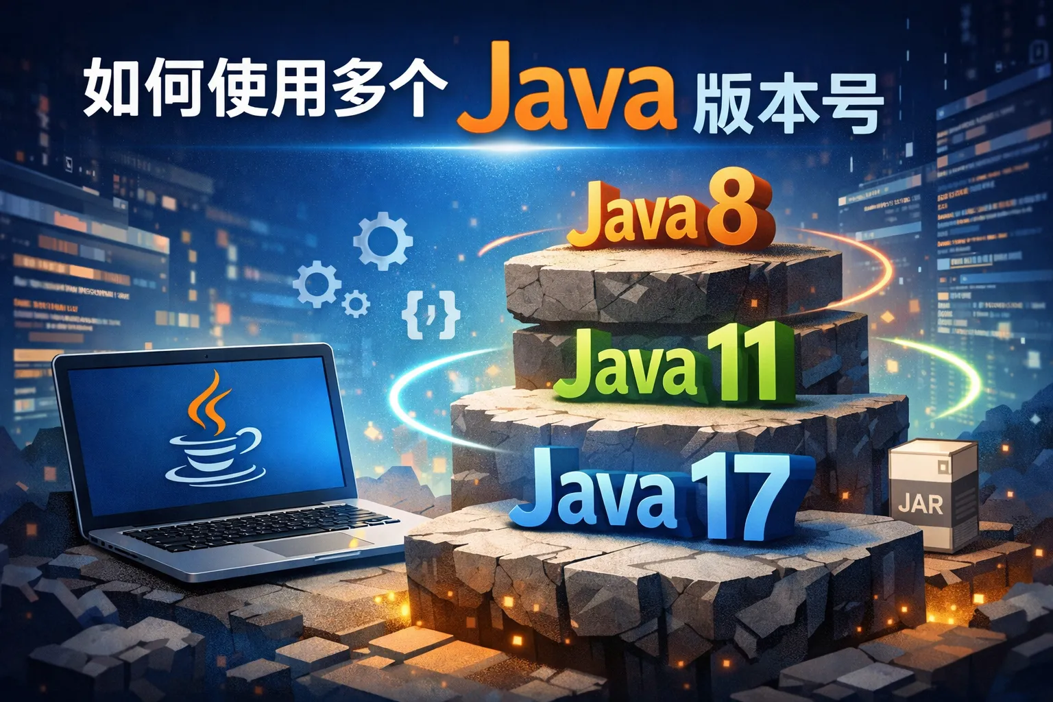 如何使用多个版本java版本号