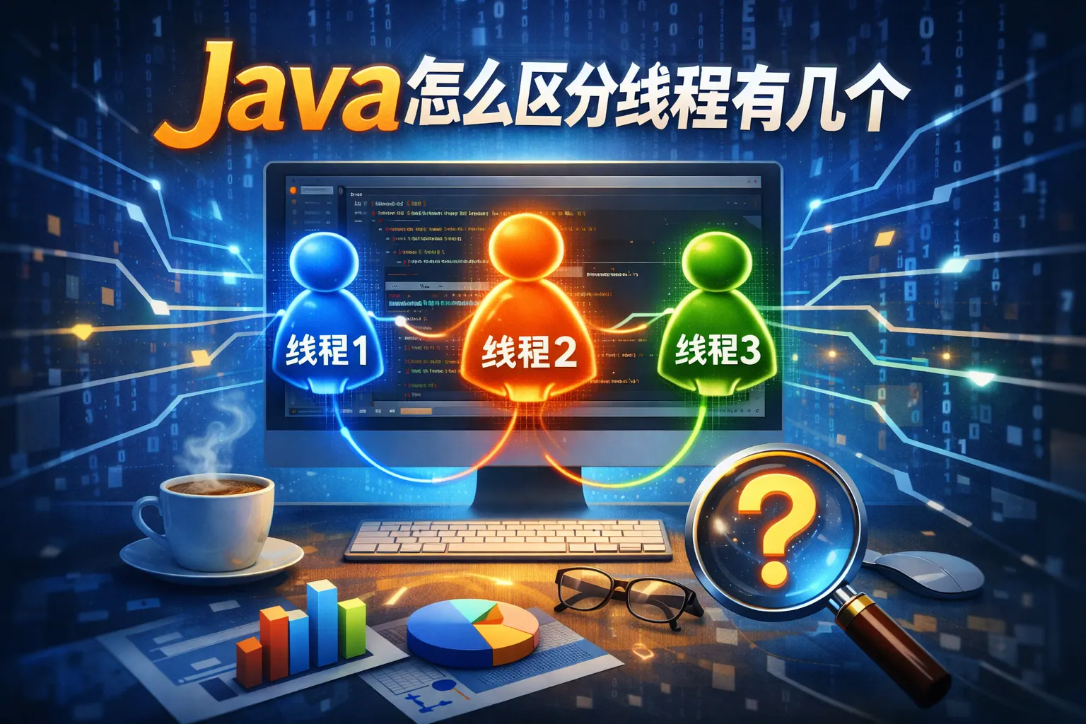java怎么区分线程有几个