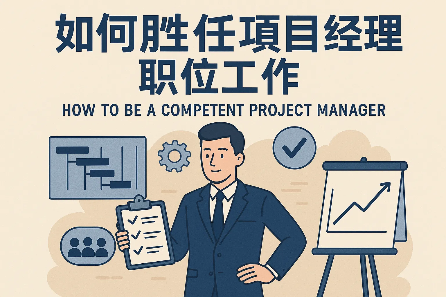 如何胜任项目经理职位工作