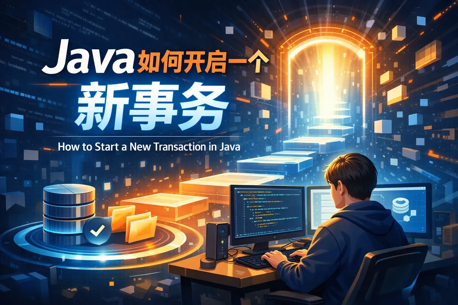 java如何开启一个新事物