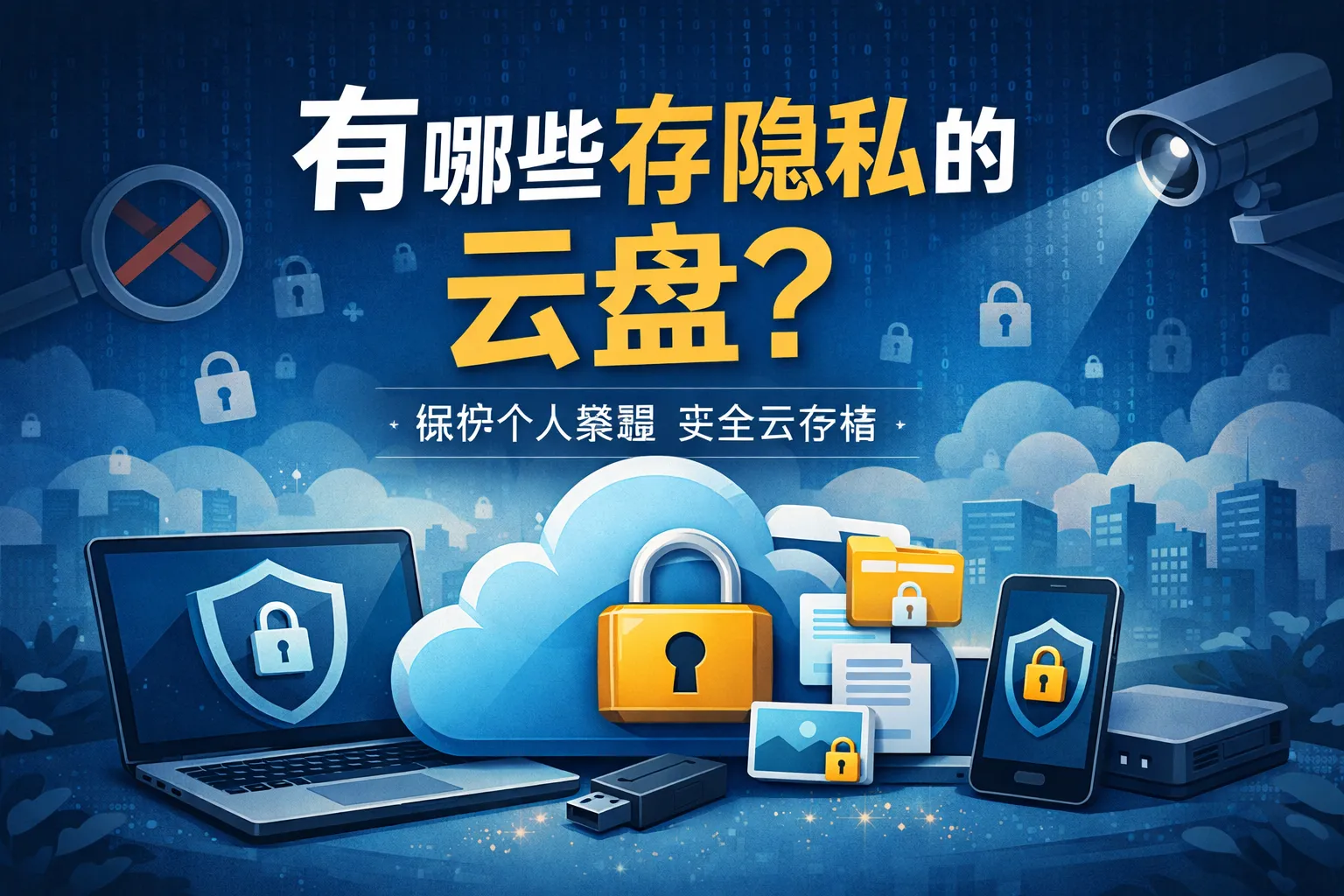 有哪些存隐私的云盘