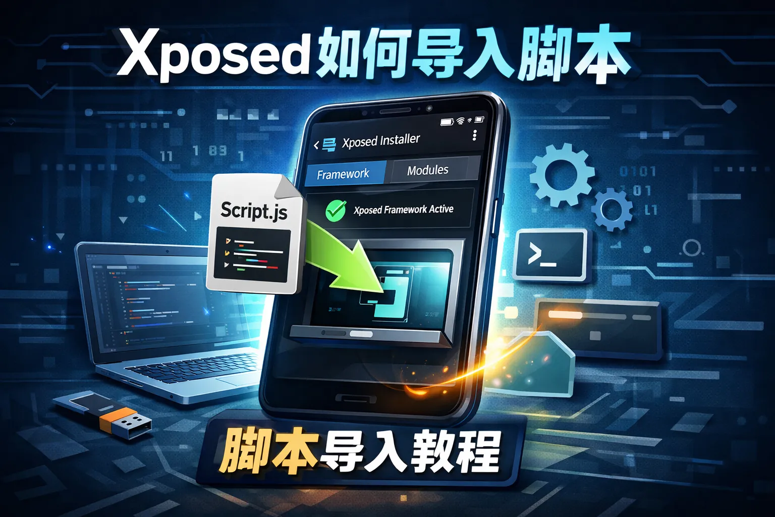 xsposed如何导入脚本