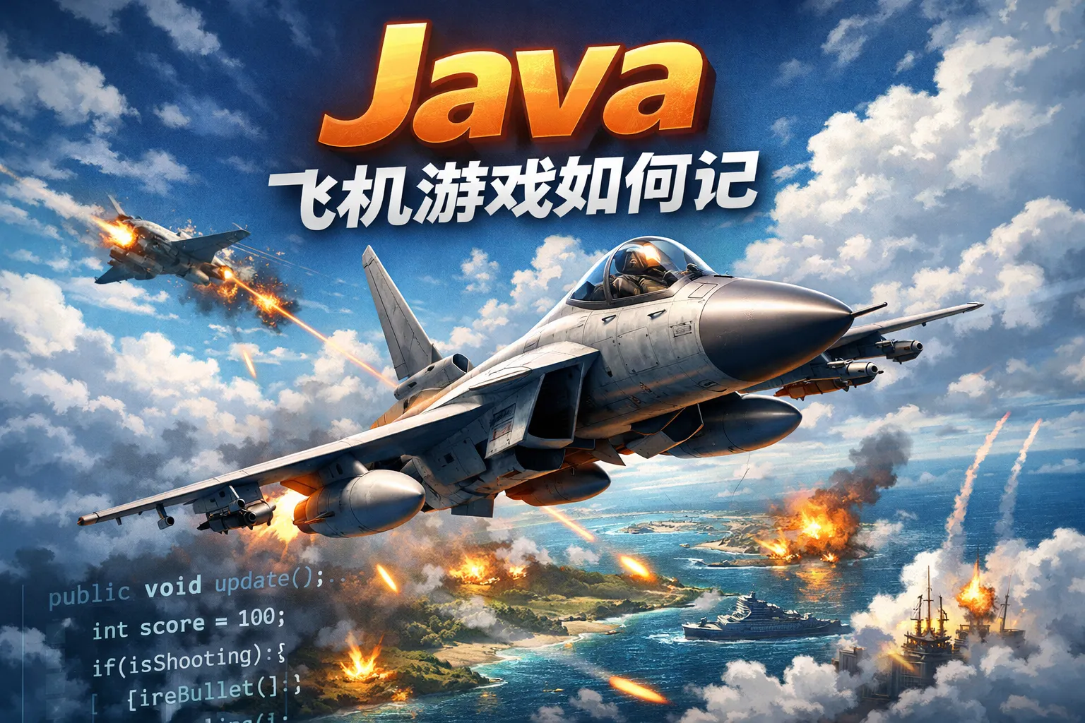 java飞机游戏如何记