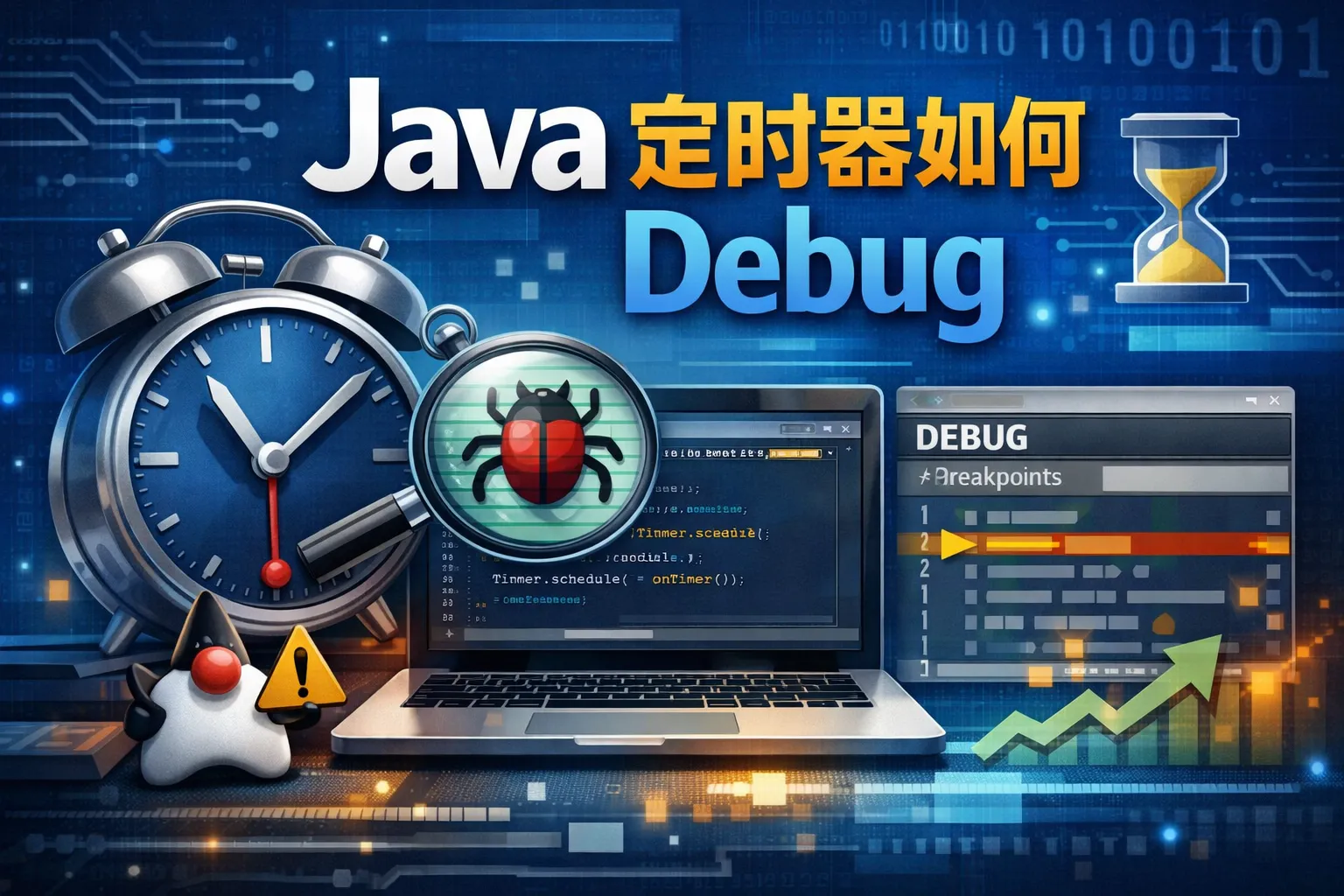 java 定时器如何debug