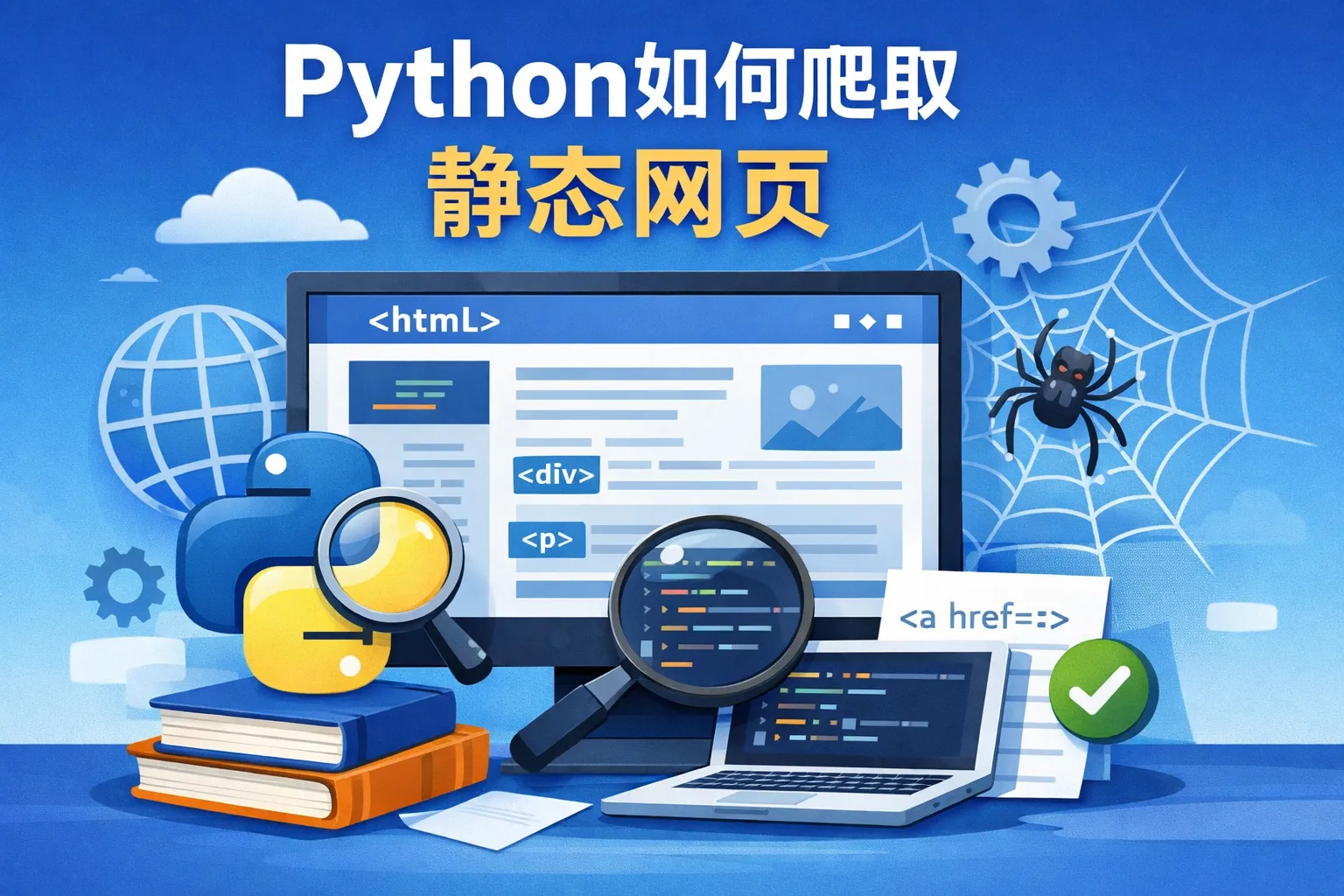 python如何爬取静态网页