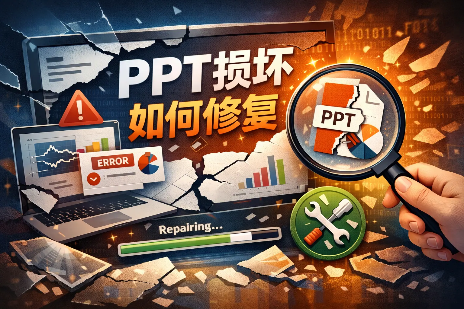 ppt损坏如何修复