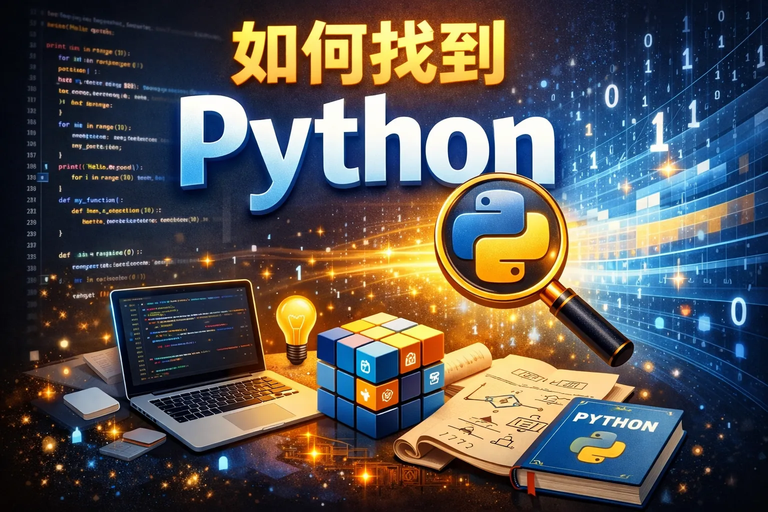 如何找到python