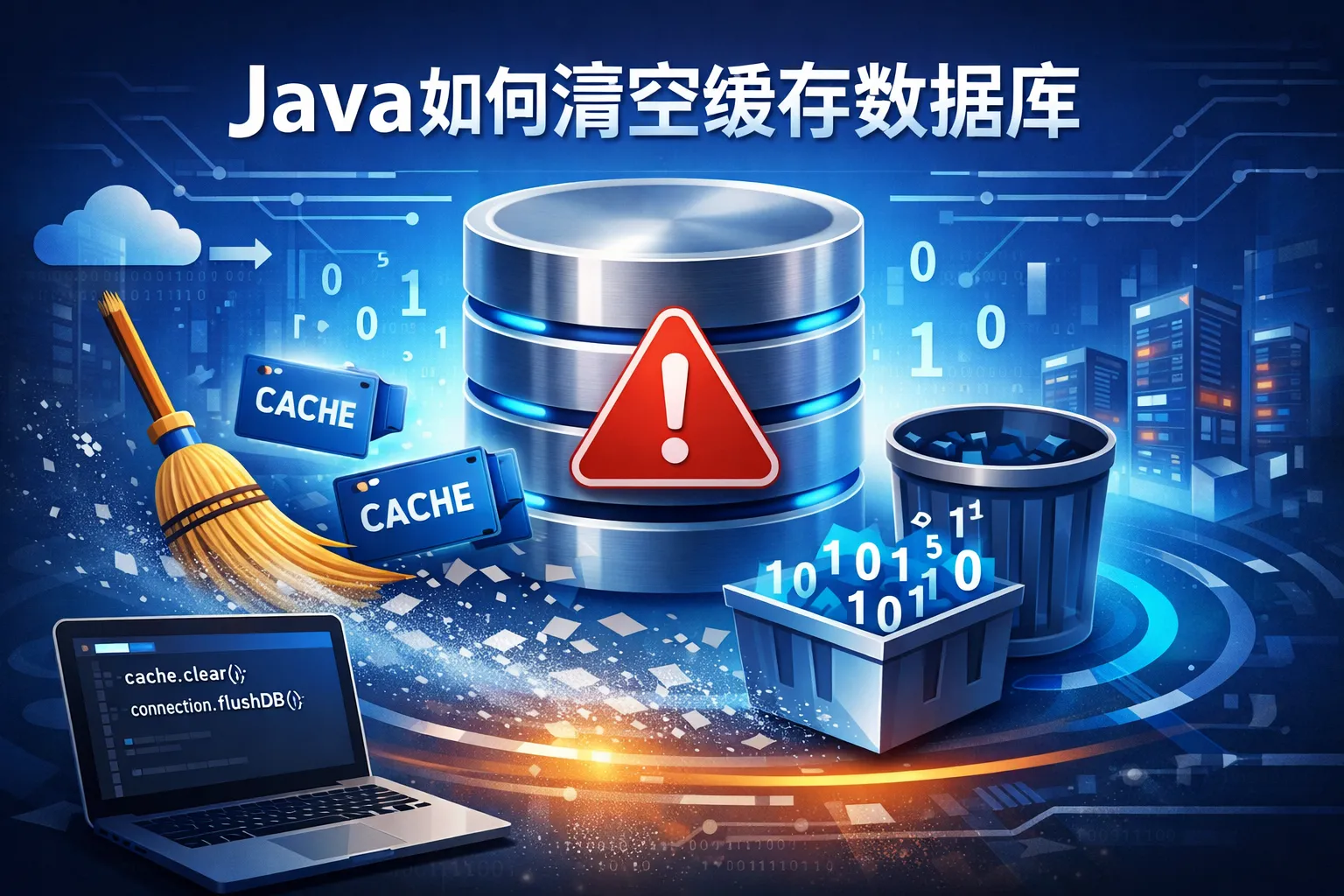 java如何清空缓存数据库