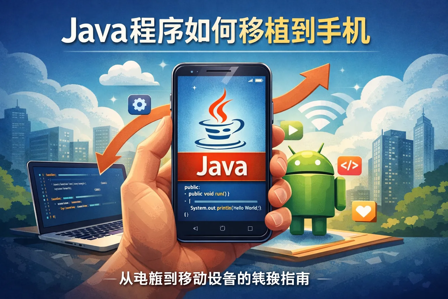 java程序如何移植到手机