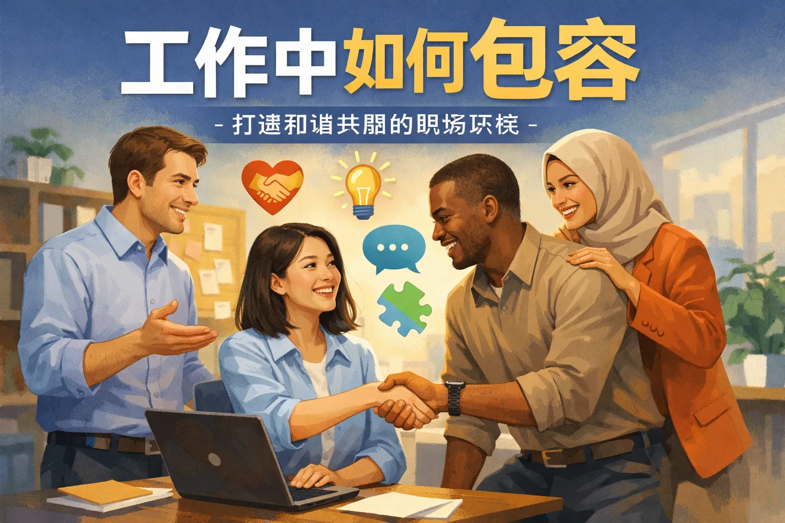 工作中如何包容