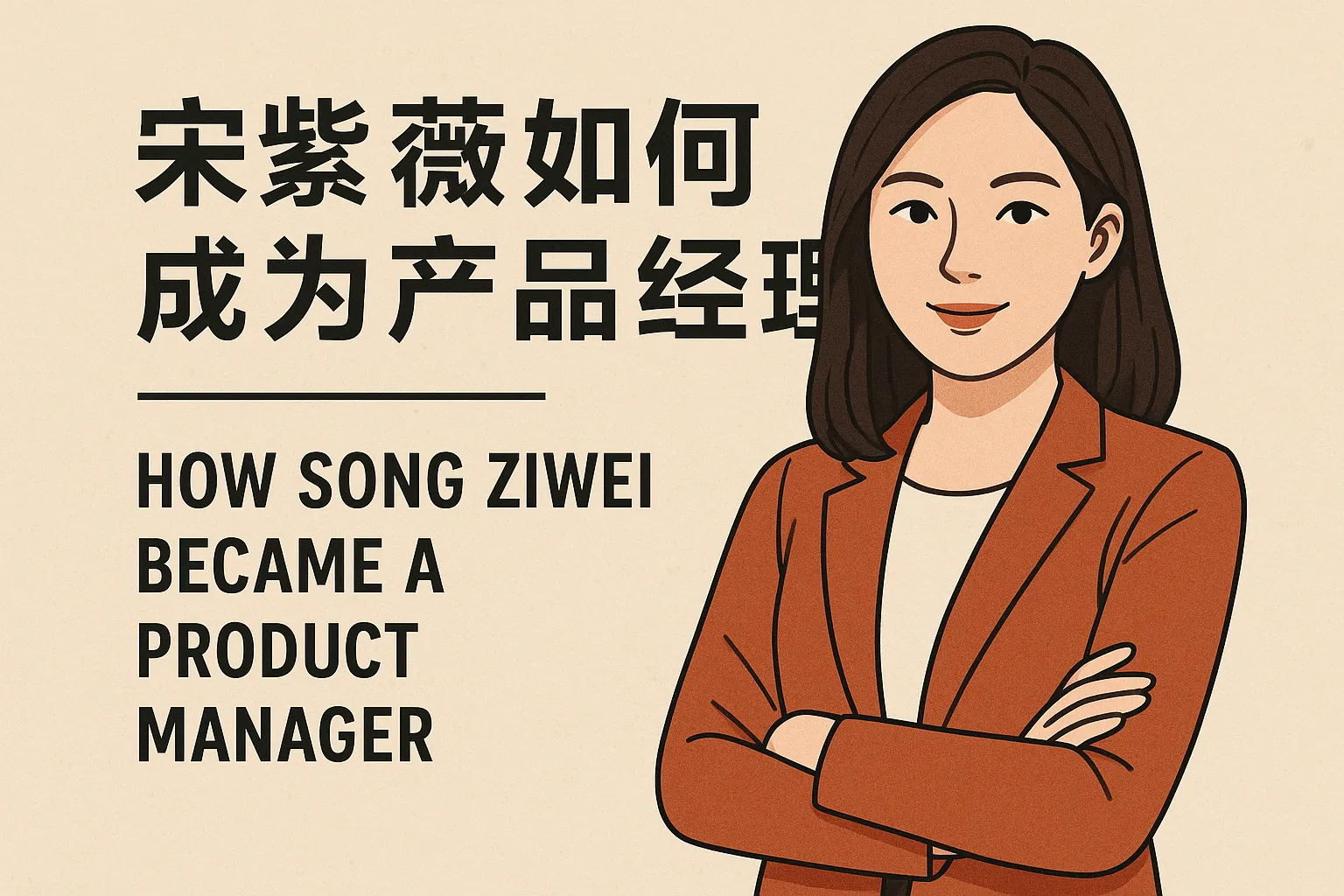 宋紫薇如何成为产品经理