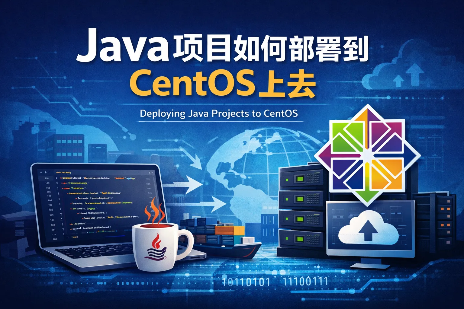 java项目如何部署到centos上去