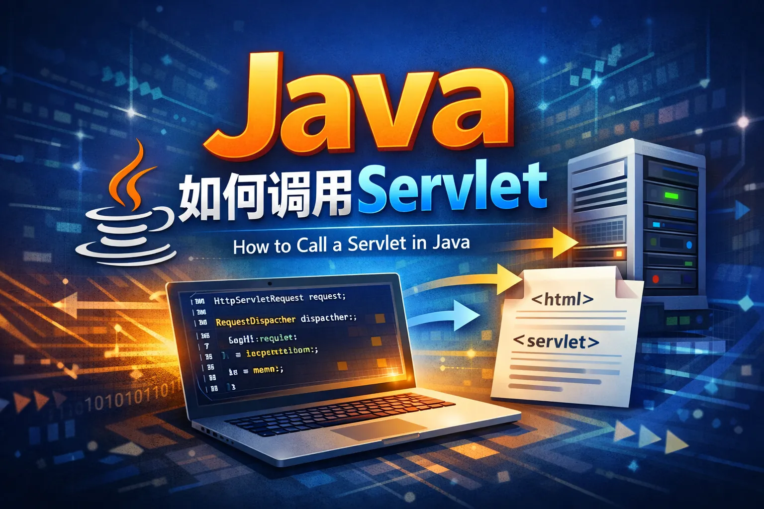 java 如何调用servlet