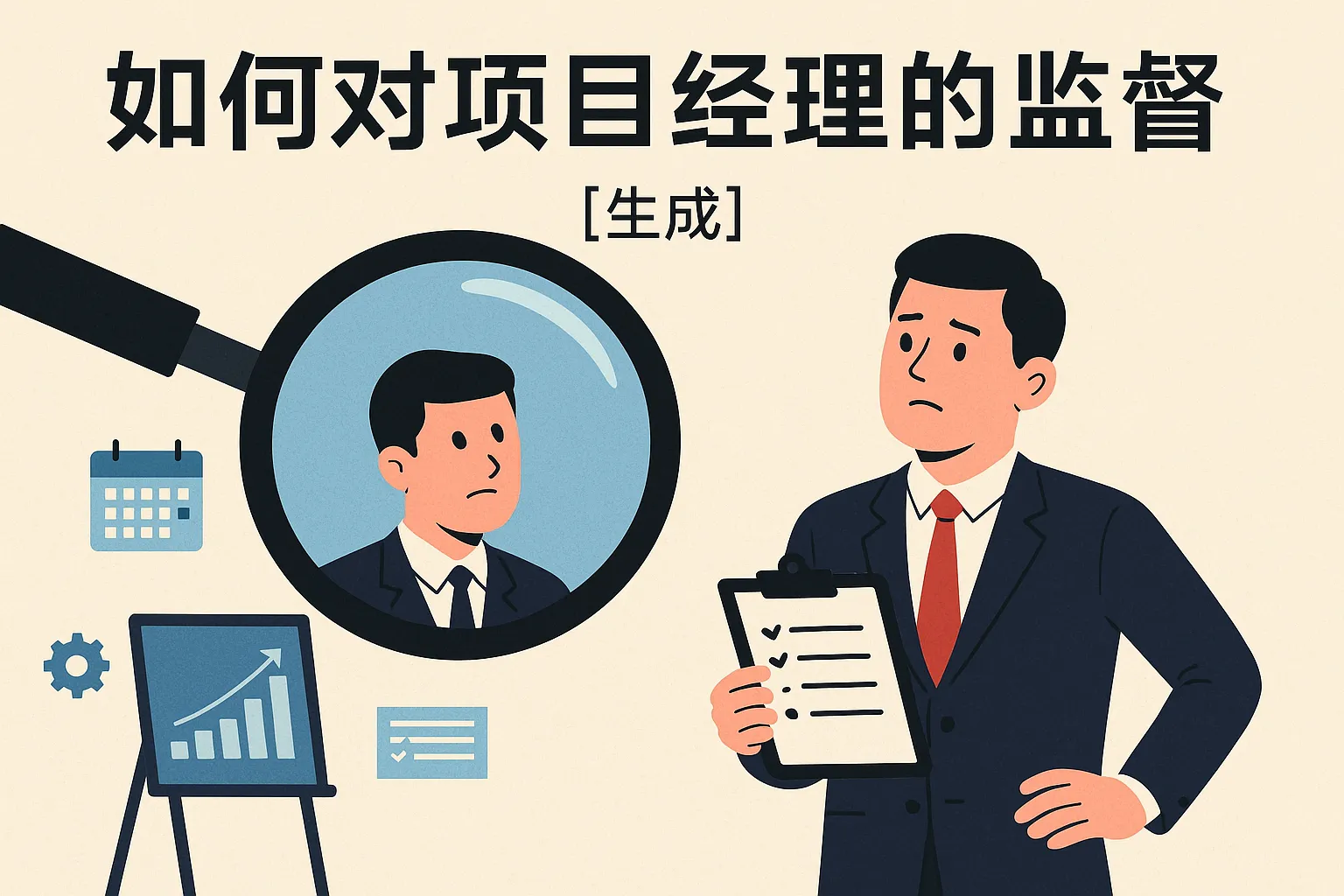 如何对项目经理的监督