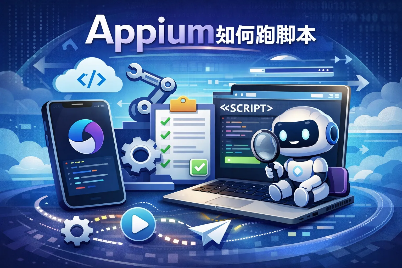 appium如何跑脚本