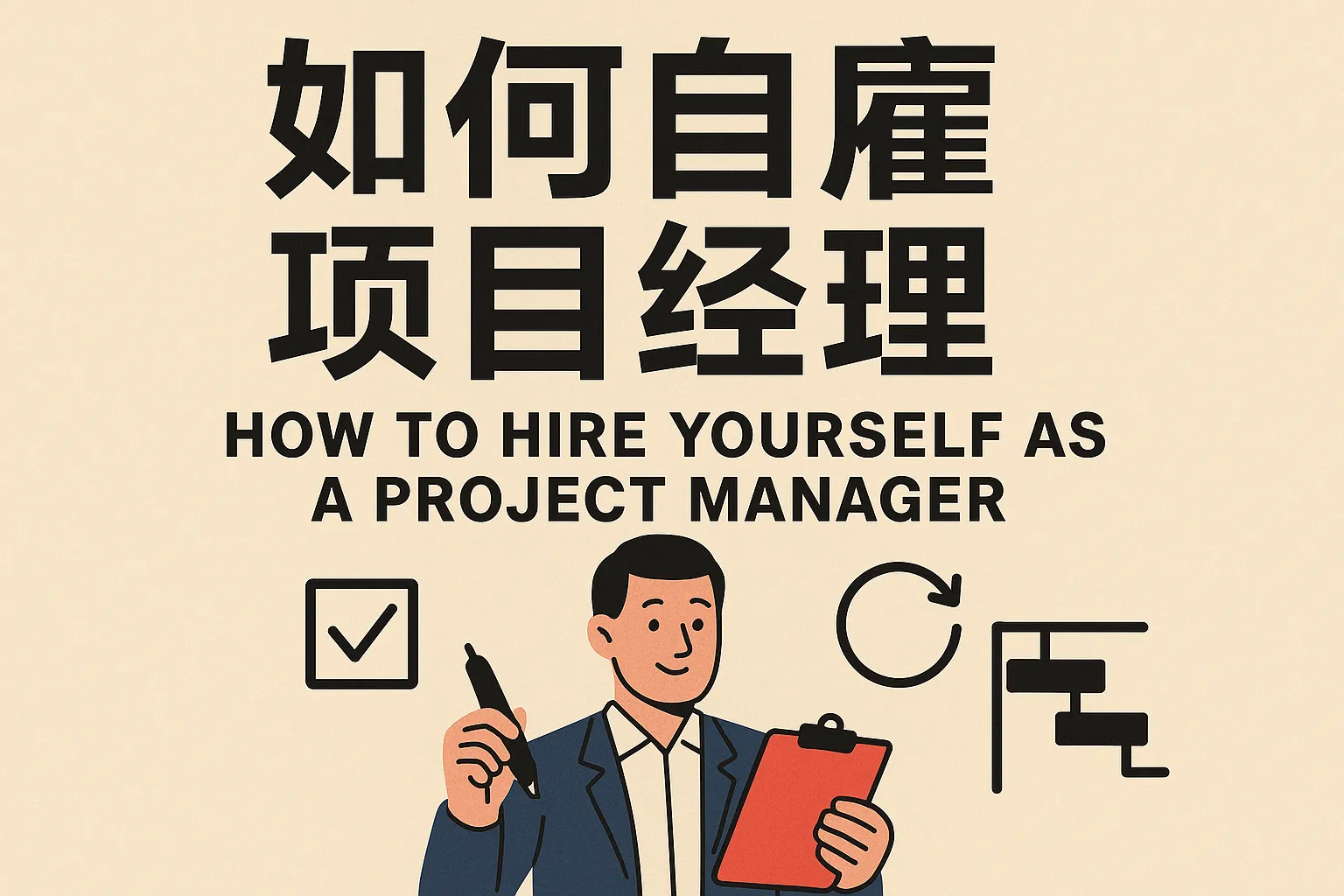 如何自雇项目经理