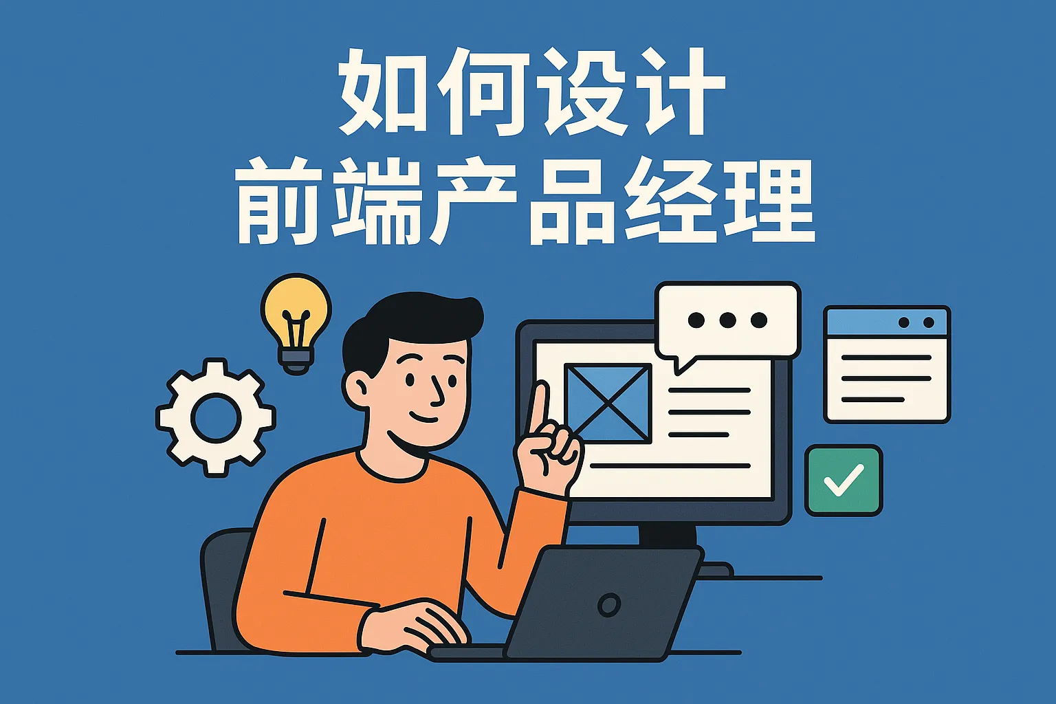 如何设计前端产品经理