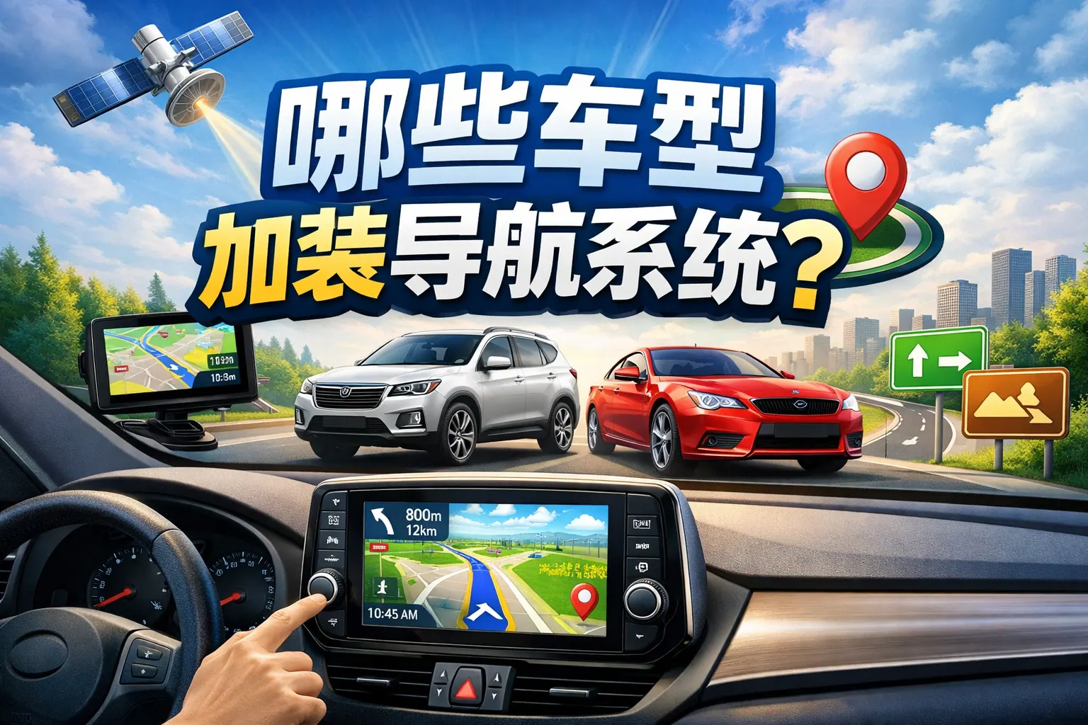 哪些车型加装导航系统