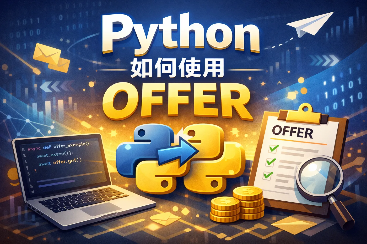 python如何使用offer