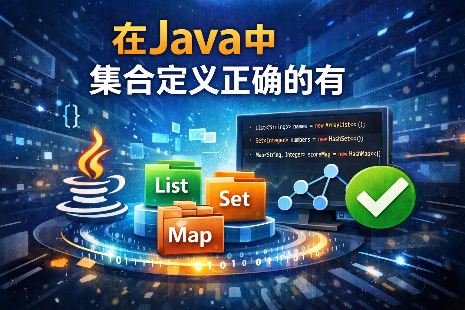 在java中集合定义正确的有