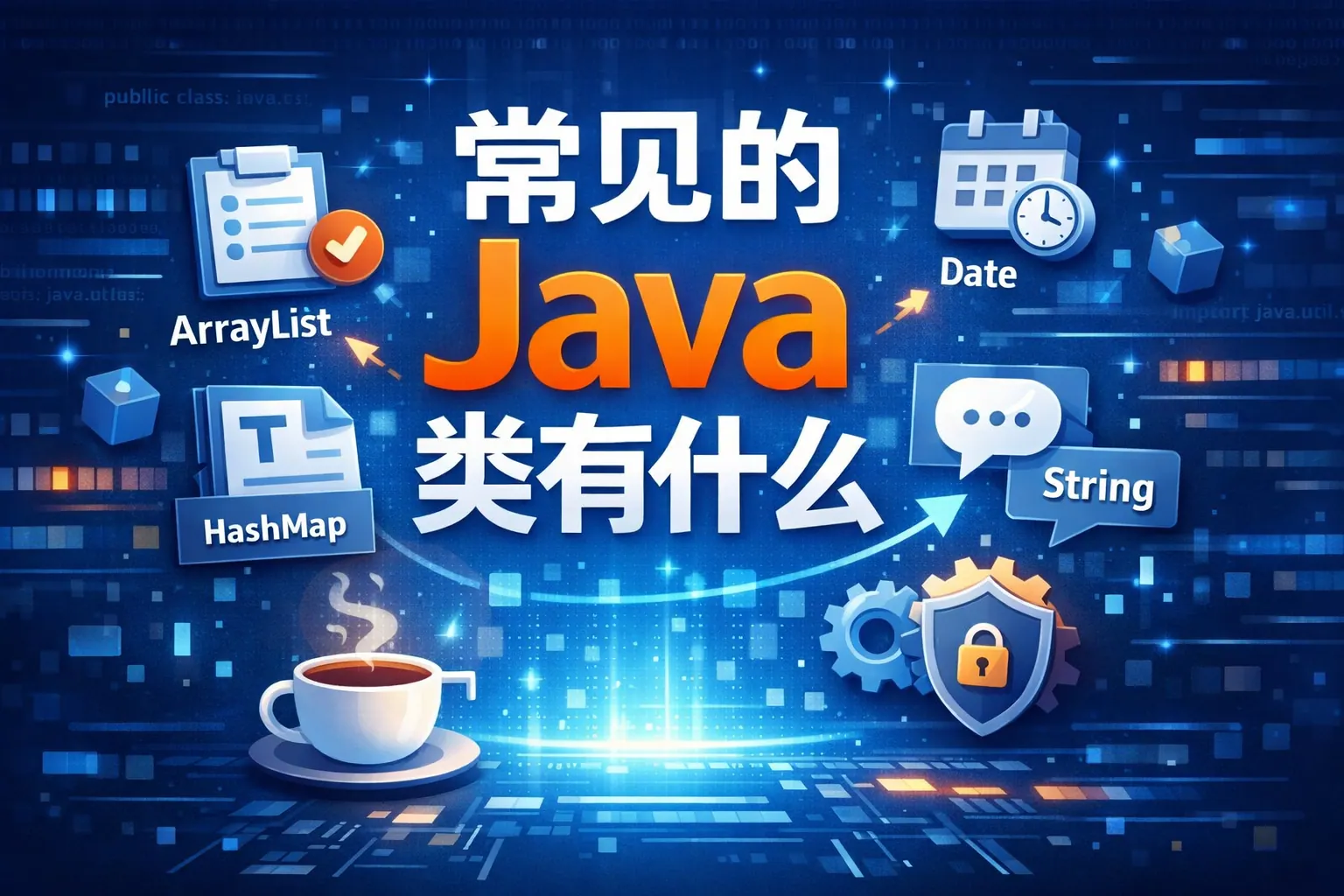 常见的java类有什么