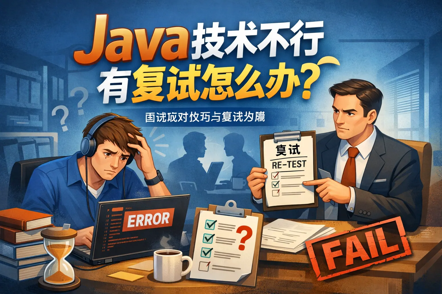 java技术不行有复试怎么办