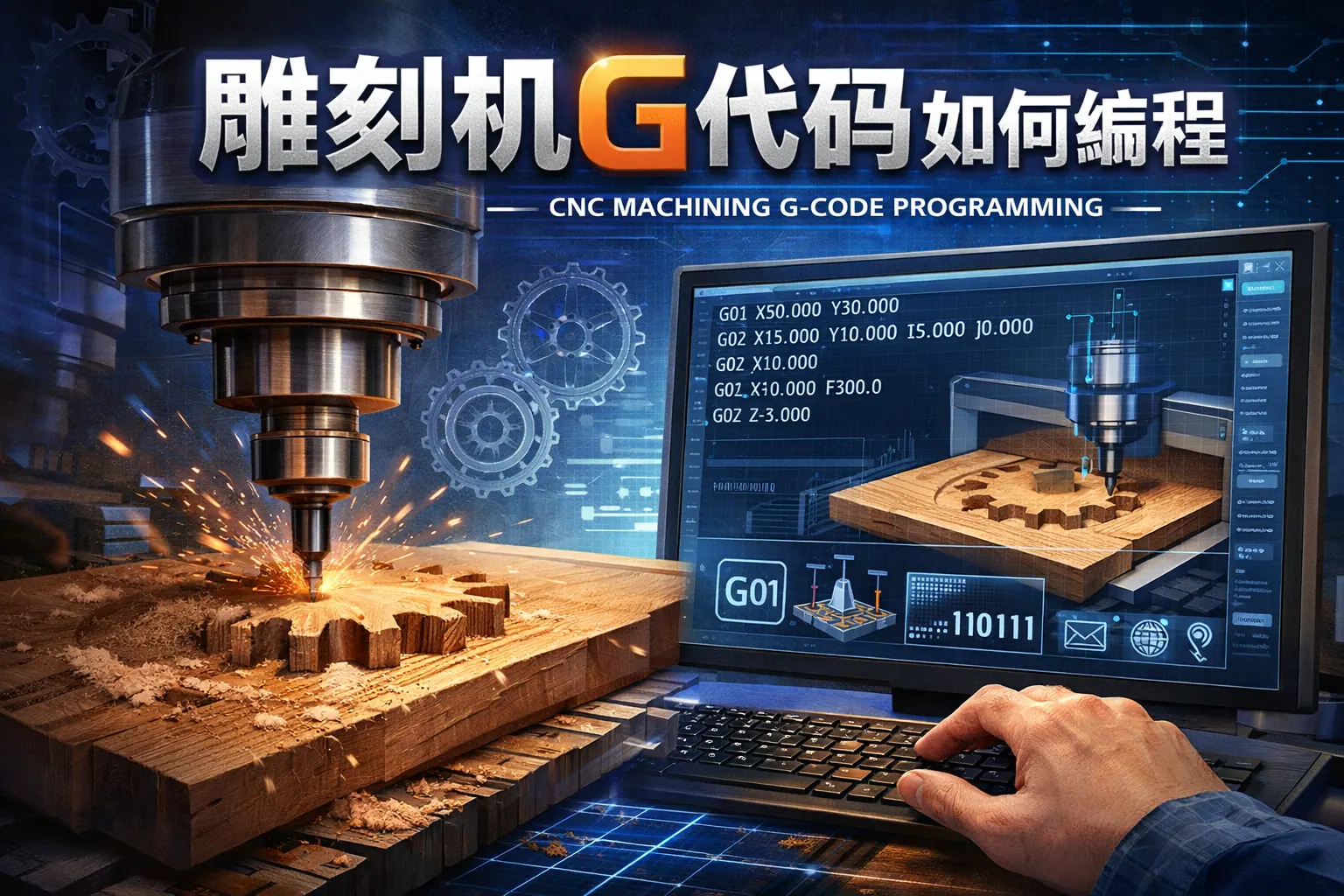 雕刻机g代码如何编程