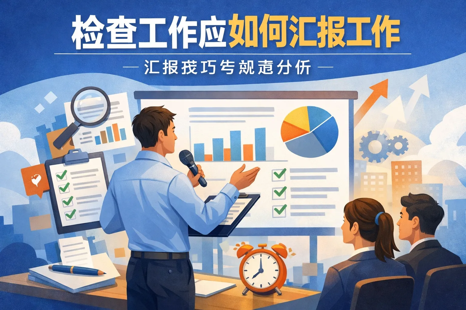 检查工作应如何汇报工作