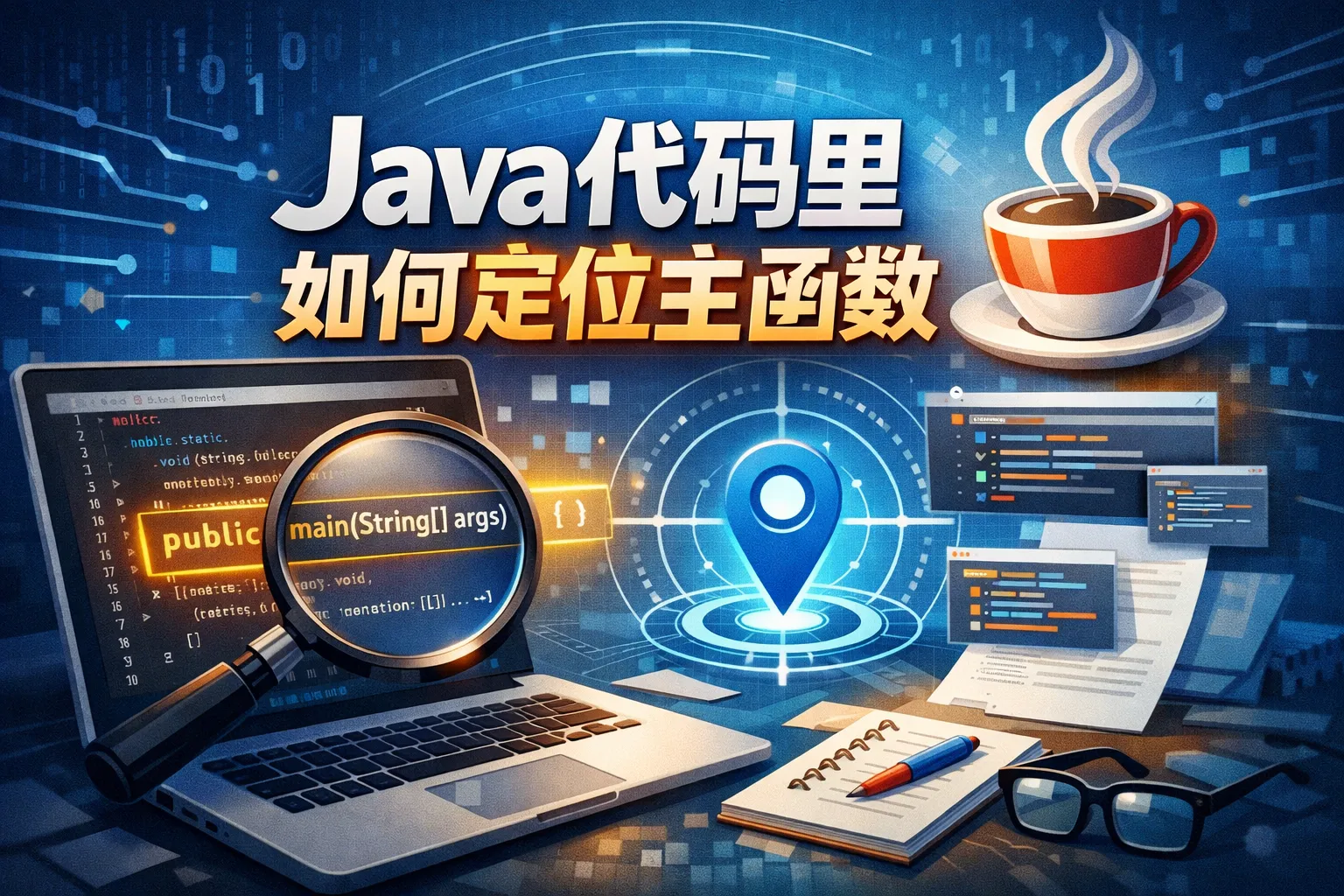 java代码里如何定位主函数