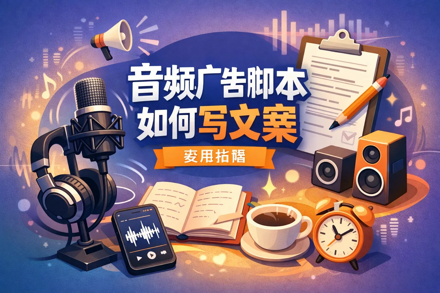 音频广告脚本如何写文案