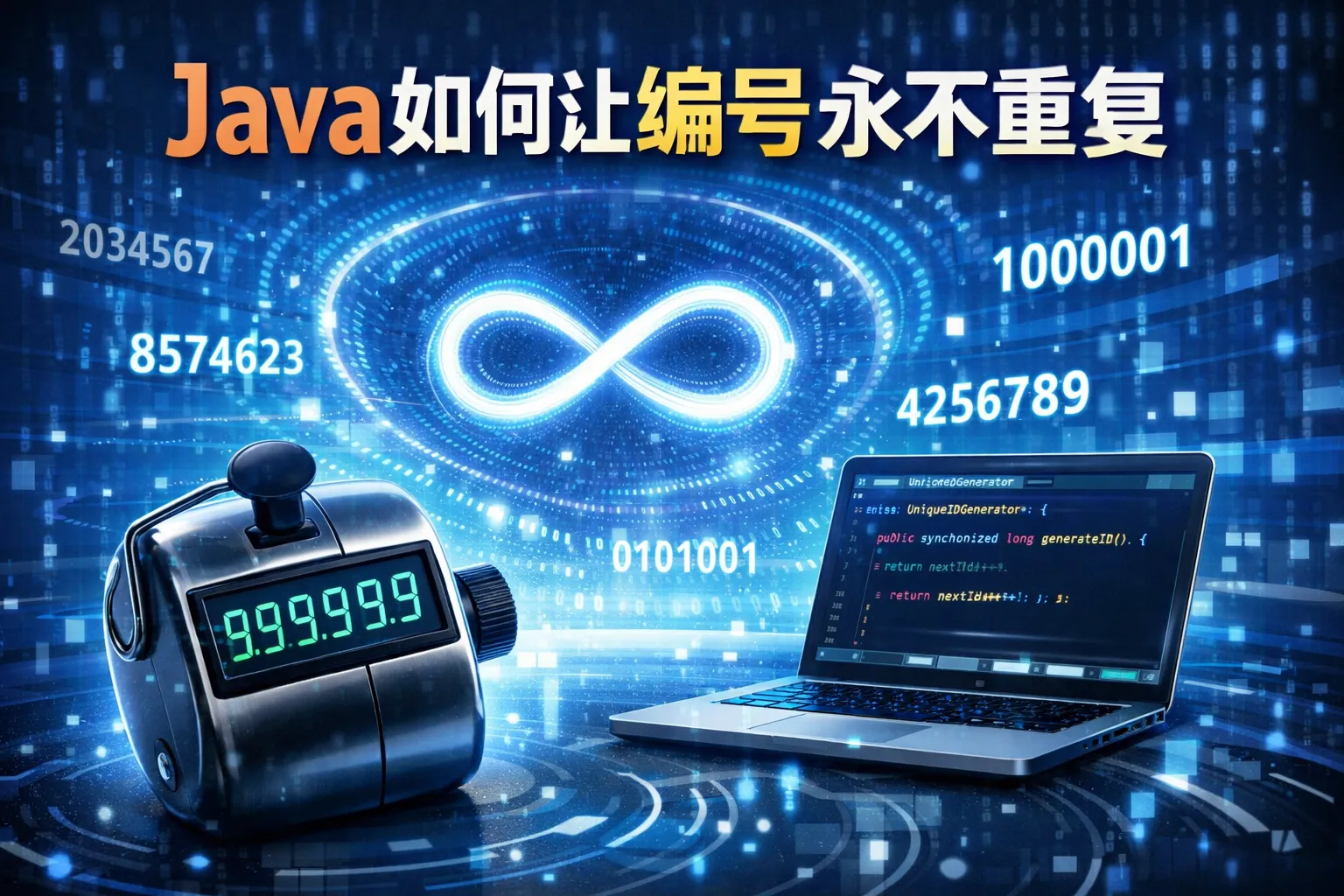 java如何让编号永不重复
