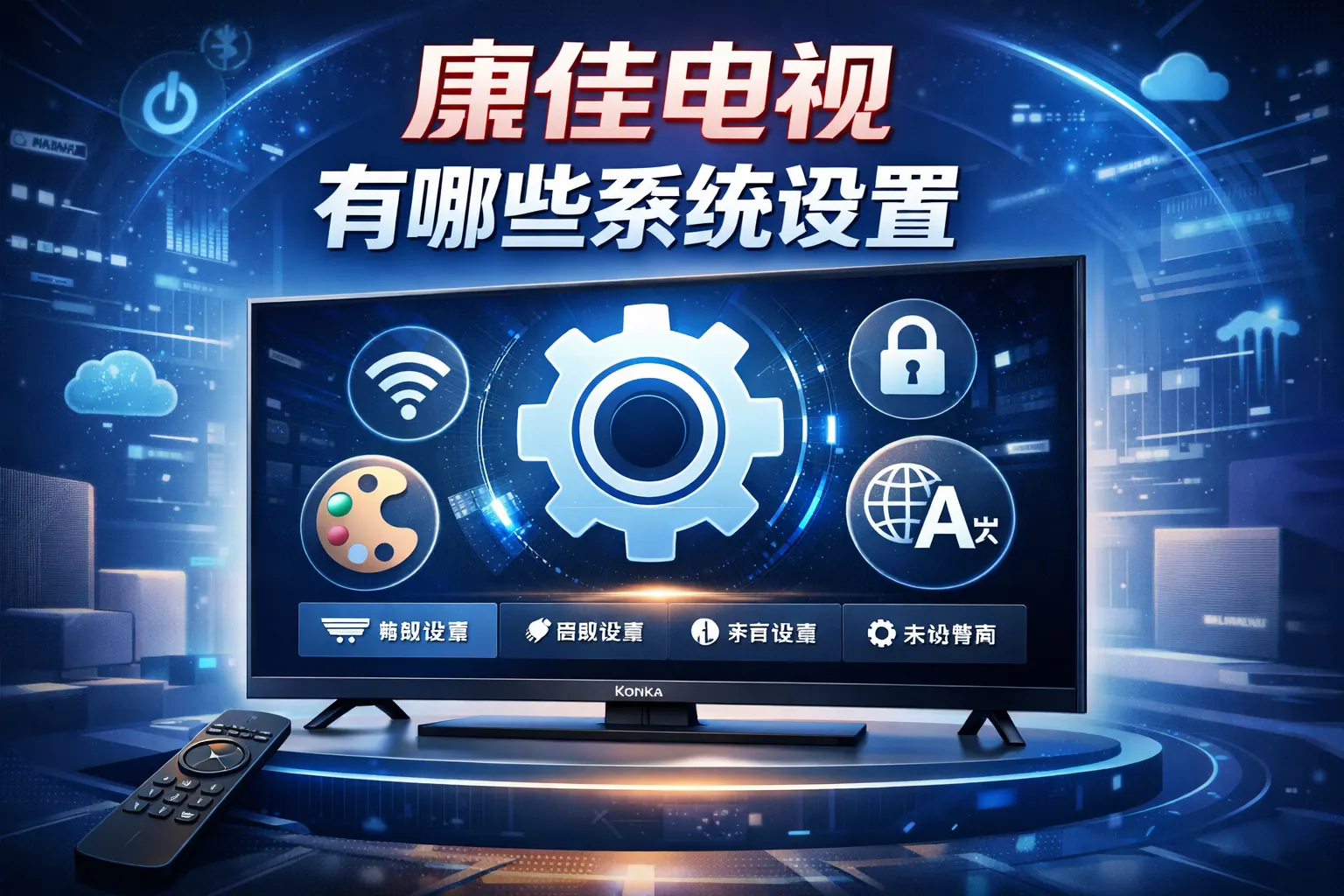 康佳电视有哪些系统设置