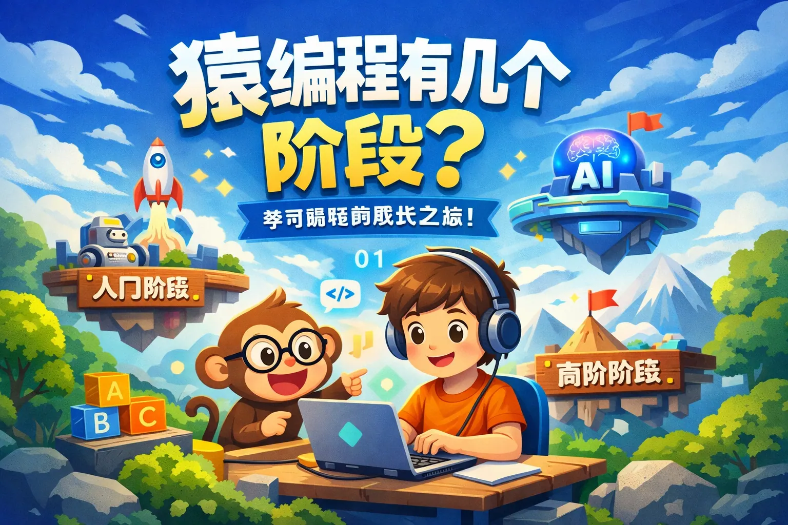 猿编程有几个阶段使用