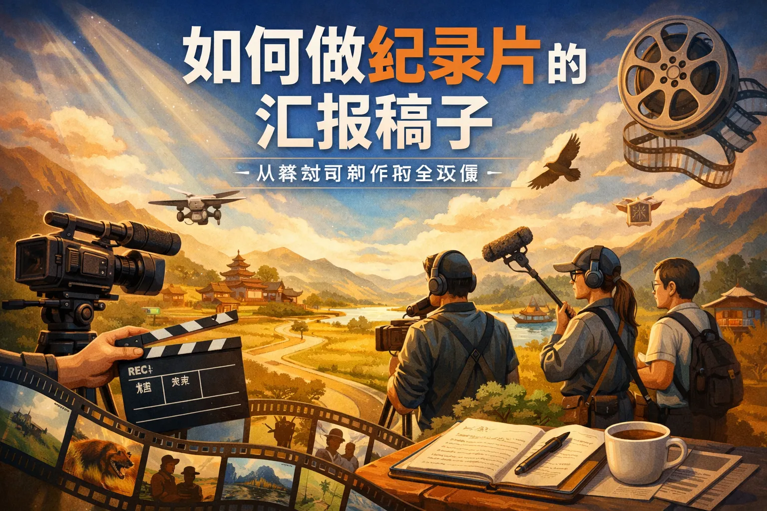 如何做纪录片的汇报稿子