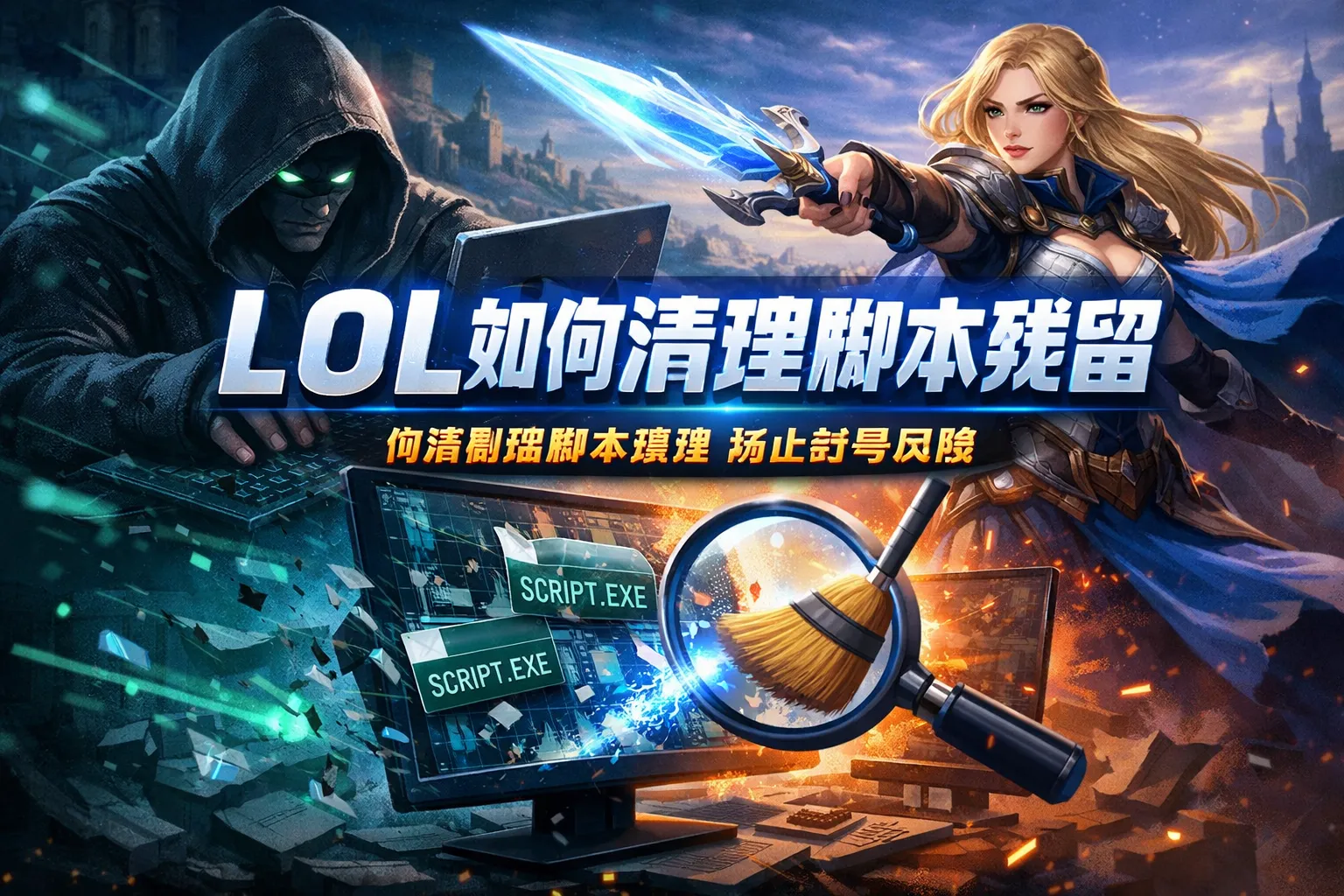 lol如何清理脚本残留