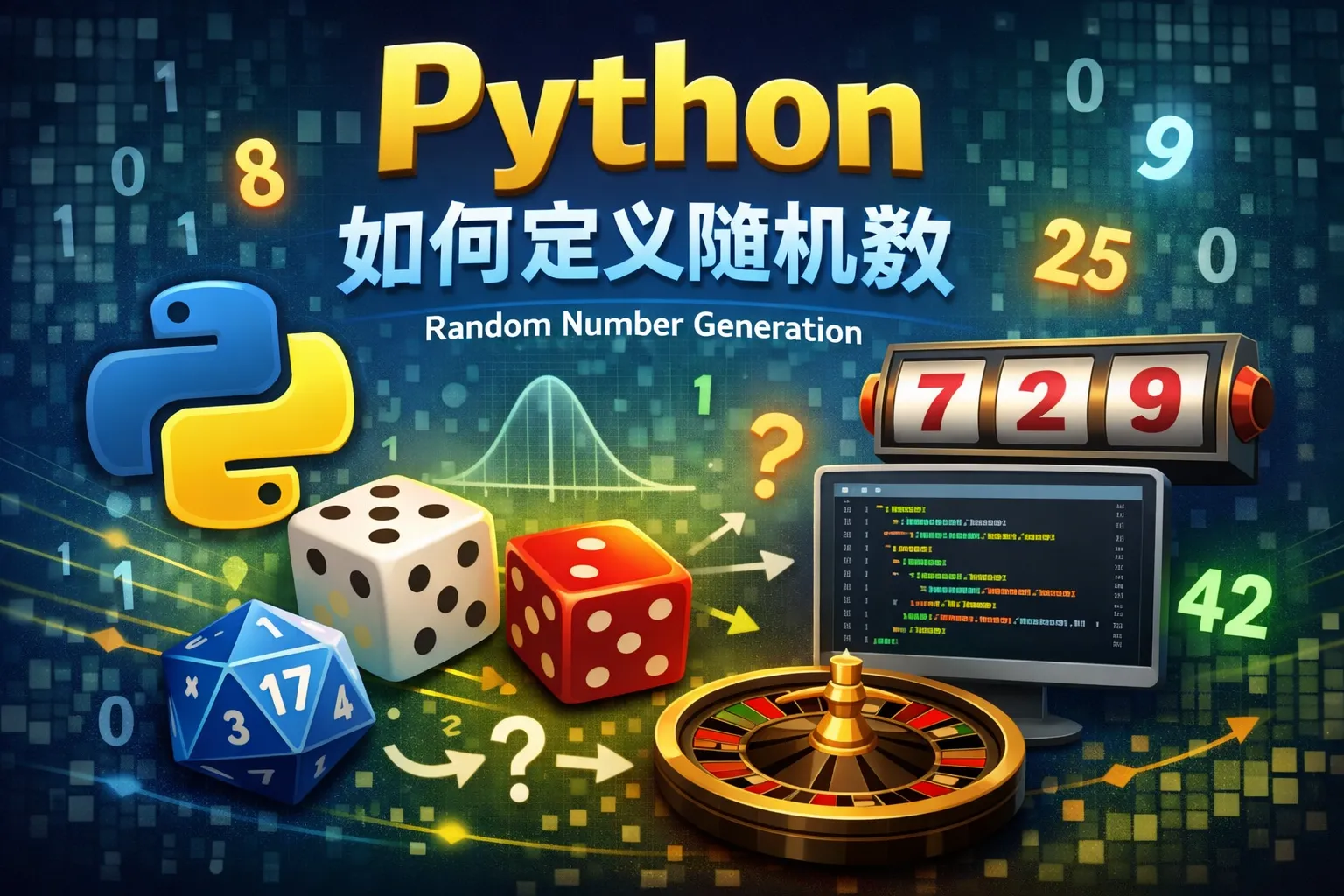 python如何定义随机数