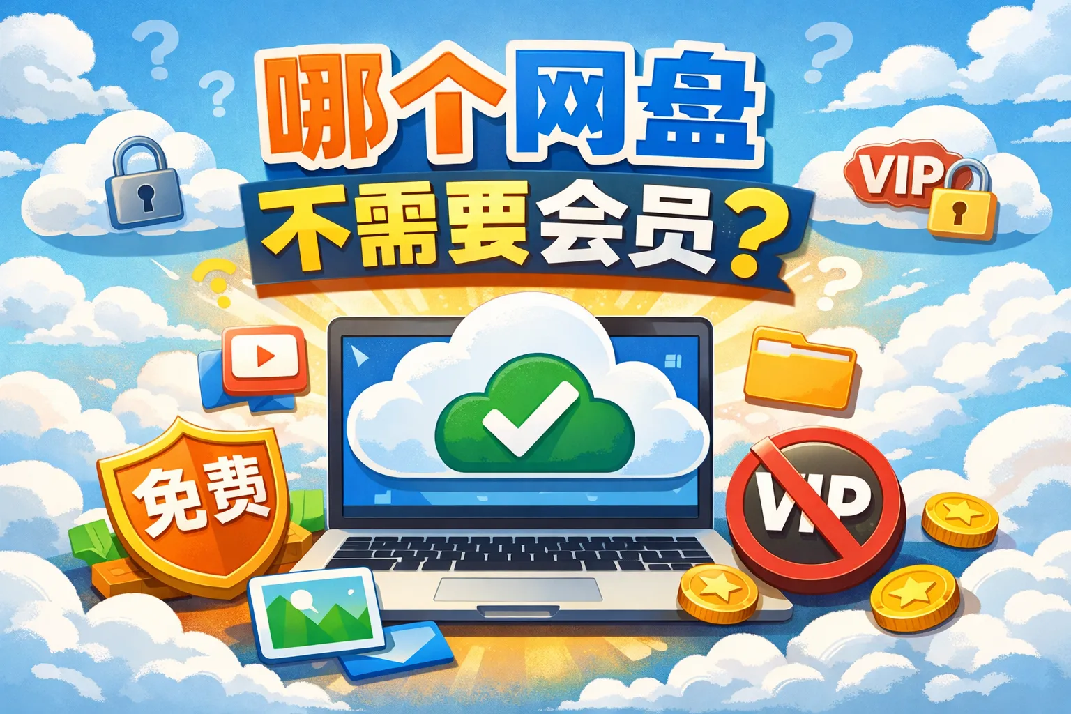 哪个网盘不需要会员
