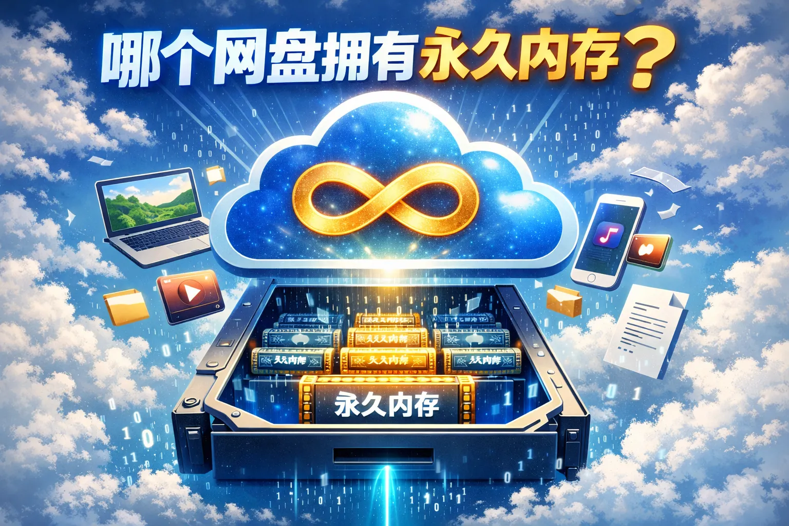 哪个网盘拥有永久内存