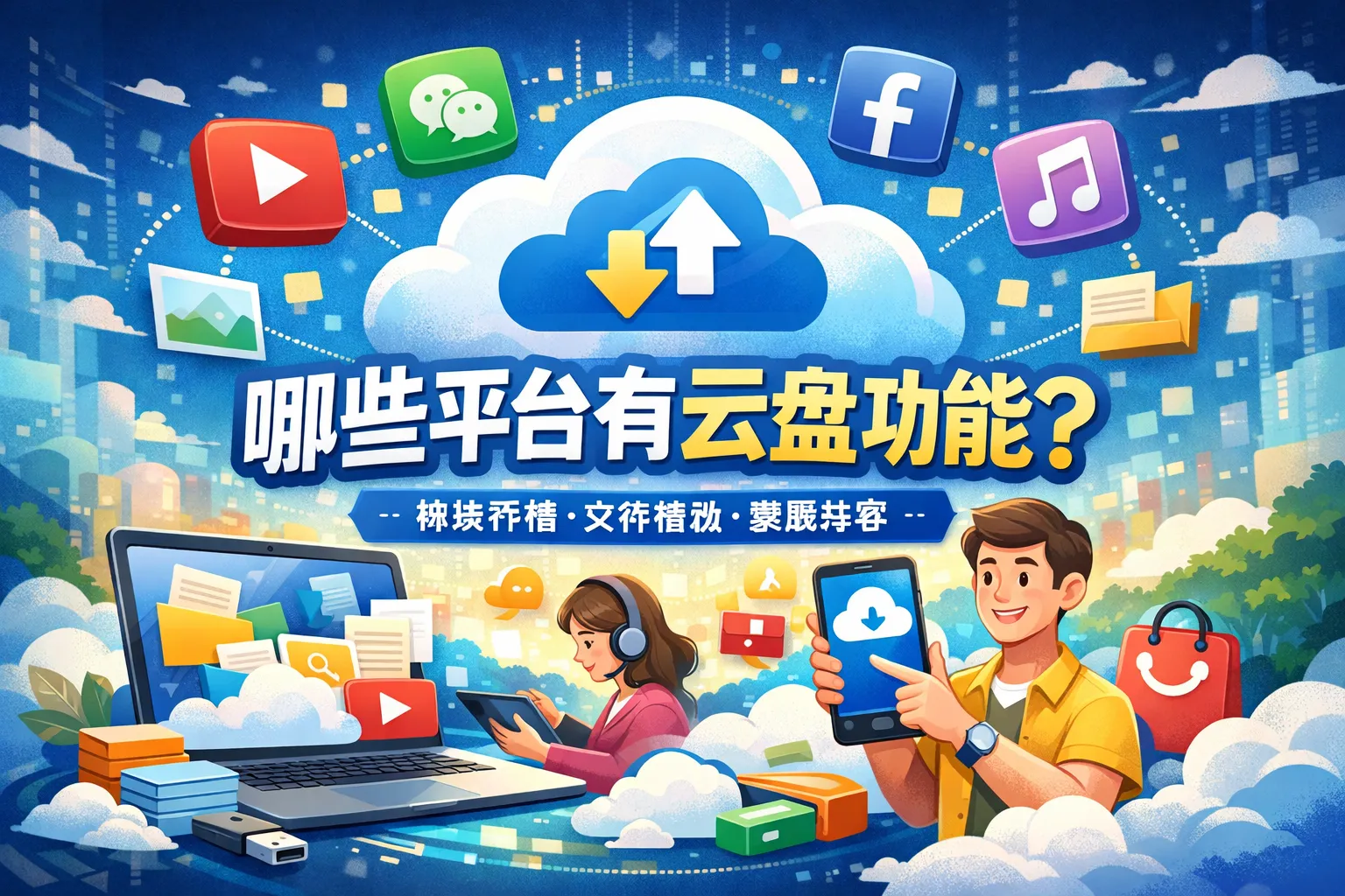哪些平台有云盘功能的