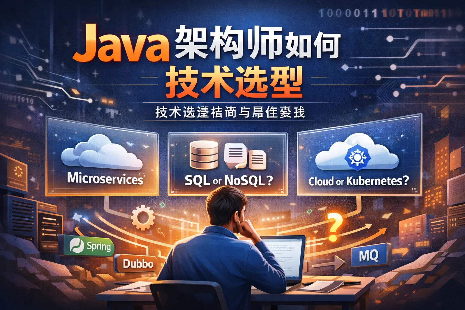 java架构师如何技术选型