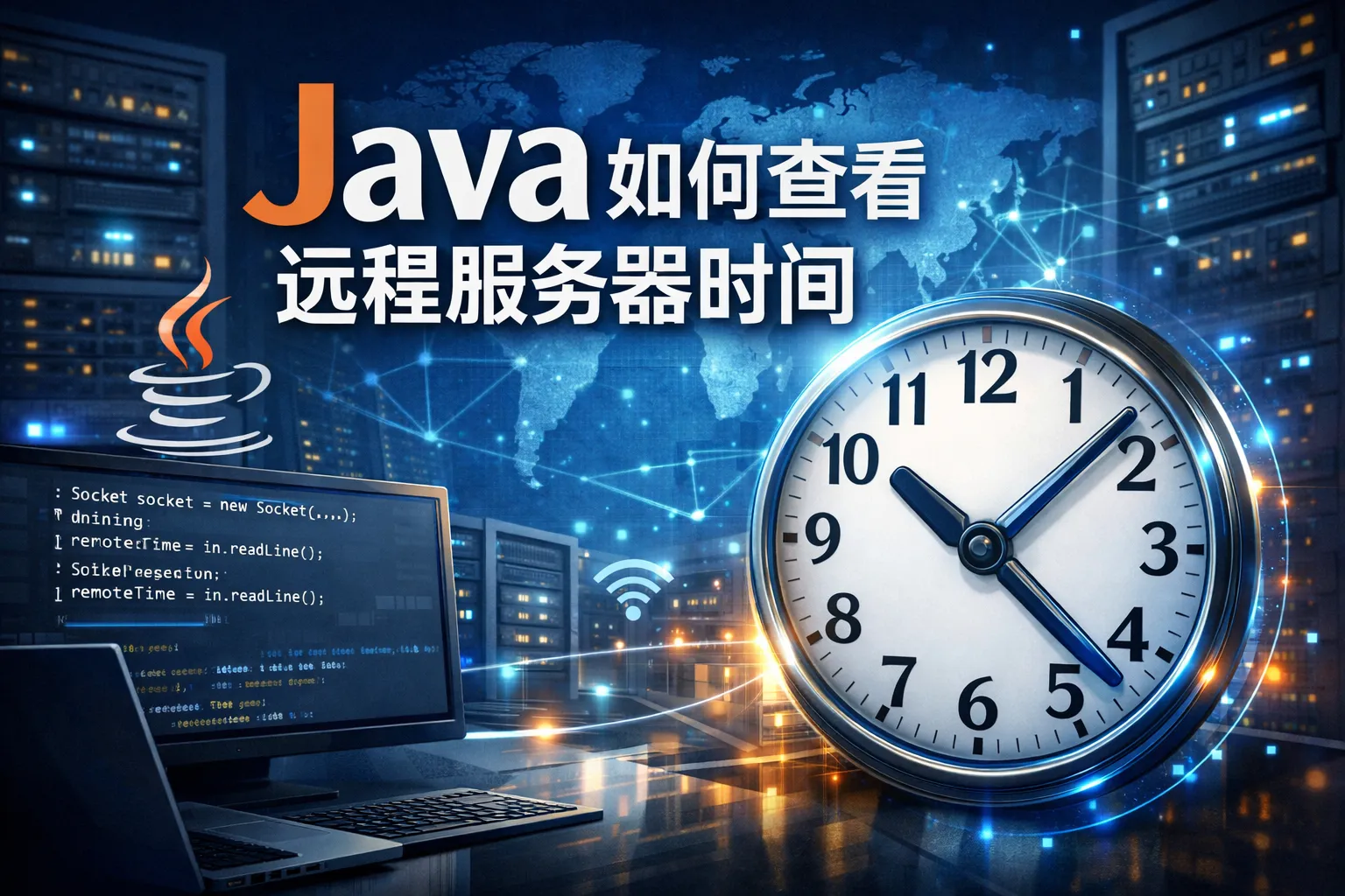 java如何查看远程服务器时间