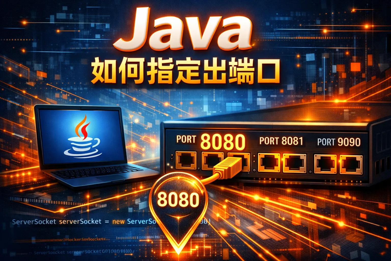 java如何指定出端口