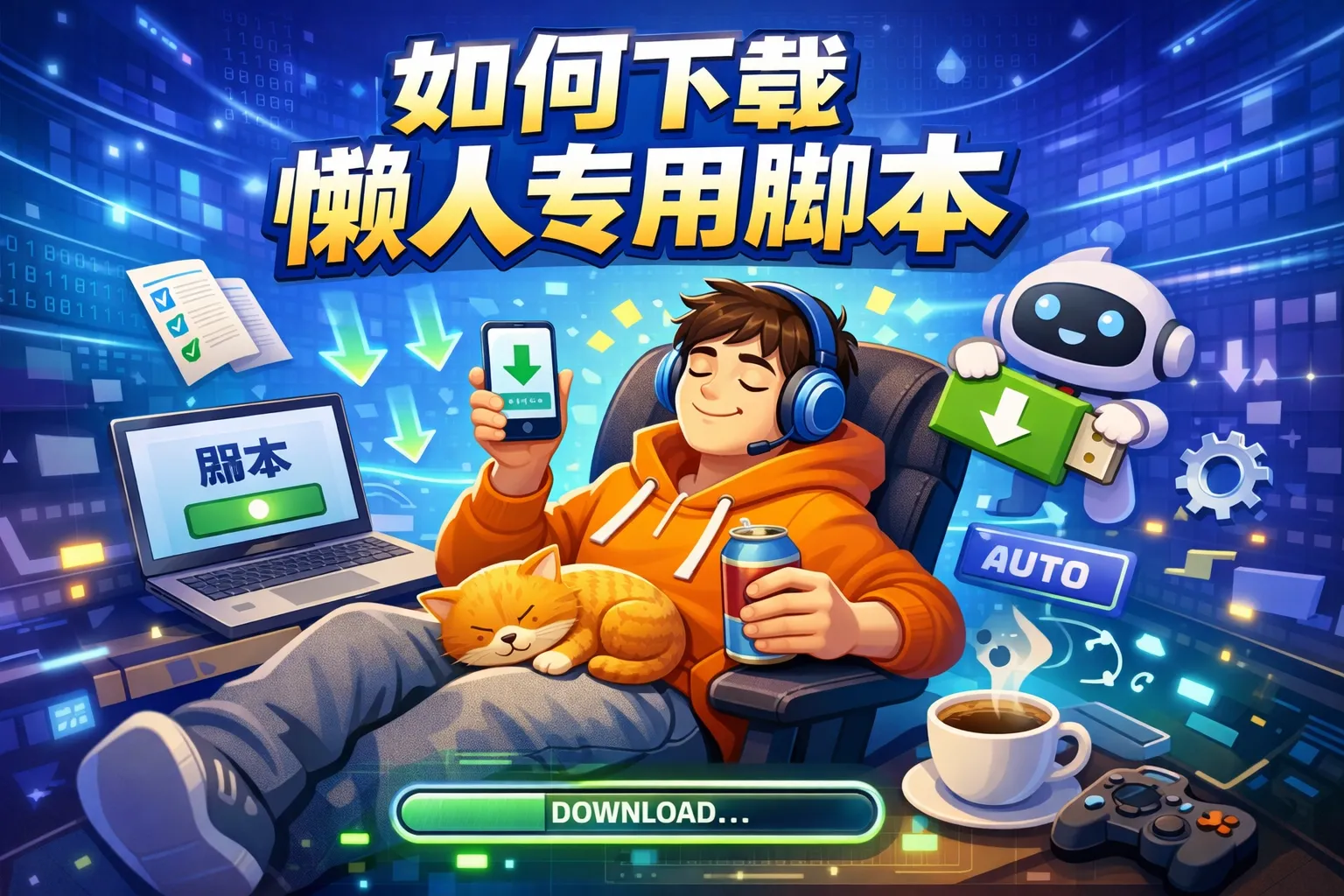 如何下载懒人专用脚本